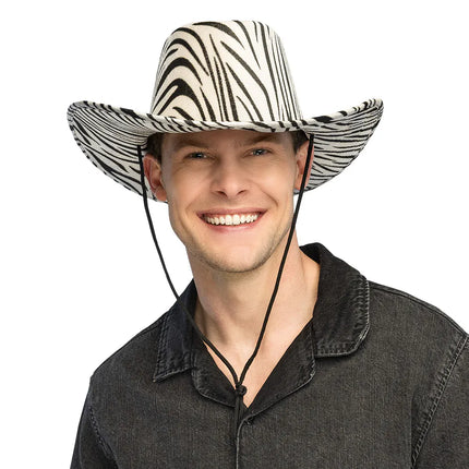 Cowboy Hat, Wild Zebra