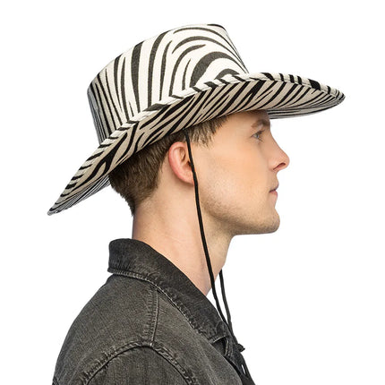 Cowboy Hat, Wild Zebra