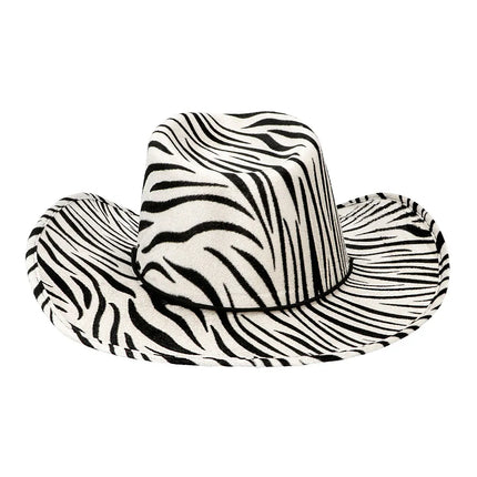 Cowboy Hat, Wild Zebra