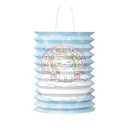 Unicorn Happy Birthday Lantern