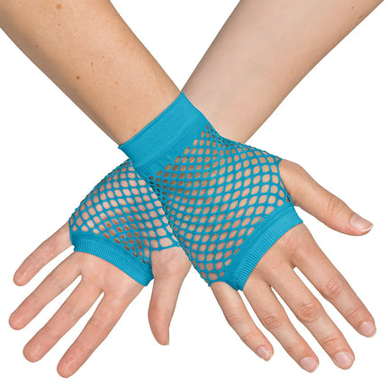 Visnet Handschoenen Blauw
