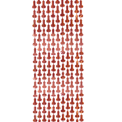 Penis Door Curtain, Red, 2m