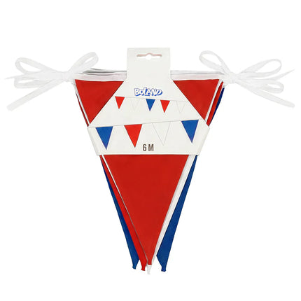 Polyester Flag String, Netherlands Red/White/Blue (26 x 18 cm) (6 m)