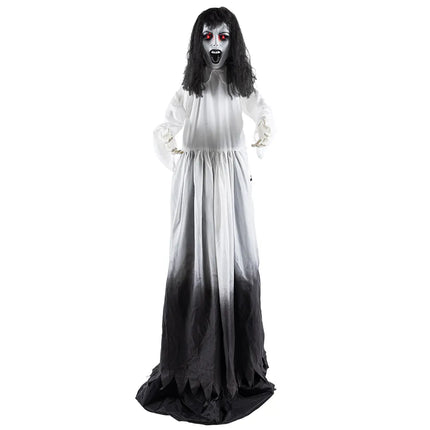 Ghost Widow Standing Decoration (pop-up, 185–225 cm)