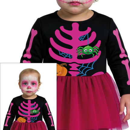 Halloween Costume: Adorable Baby Skeleton