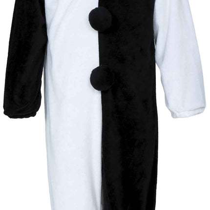 Black and White Baby Clown Halloween Costume