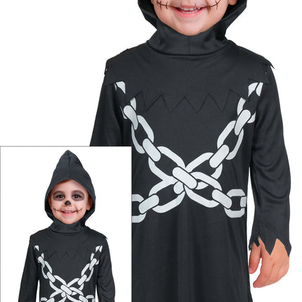 Halloween Costume Black and White Baby Necklace