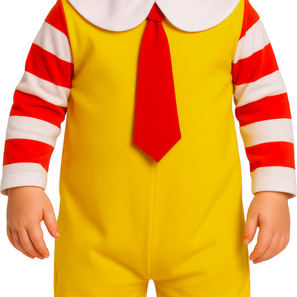 Halloween Costume: Baby McDonald's Clown