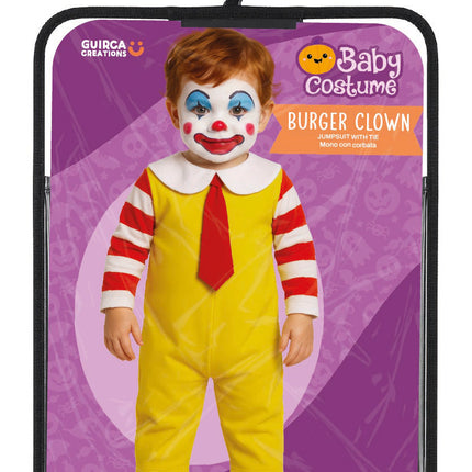 Halloween Costume: Baby McDonald's Clown