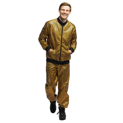 Disco Diamond Dude Gold Tracksuit