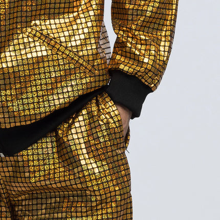 Disco Diamond Dude Gold Tracksuit