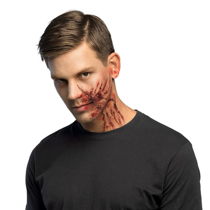 Crusty Blood Makeup Kit (dried fake blood and sponge)