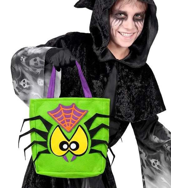 Trick-or-Treat Spider Bag