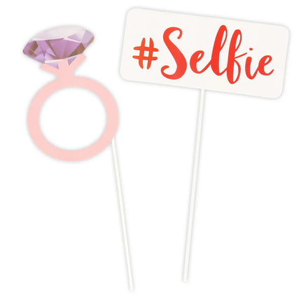 Set of 10 Photo Props: Bride-to-Be