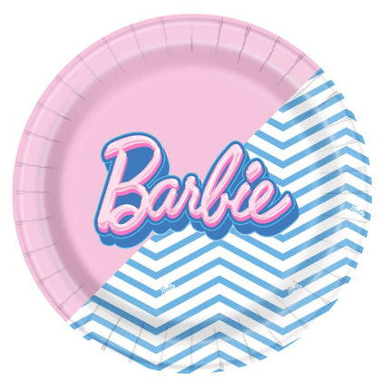 8 BARBIE 9" PLT van Unique koop je bij Partywinkel