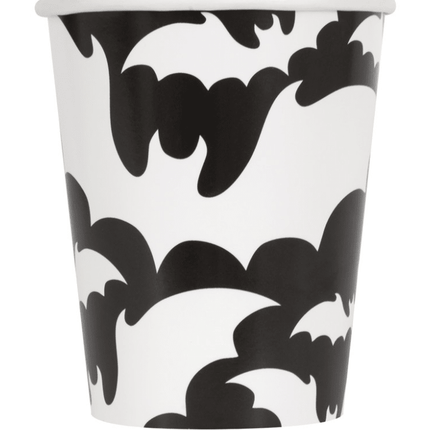 8 BATS HLWN 9OZ PPR CUP van Unique koop je bij Partywinkel