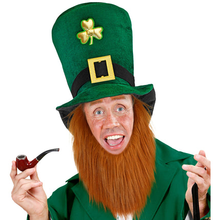 St. Patrick's Day Hat With Beard, 25 cm