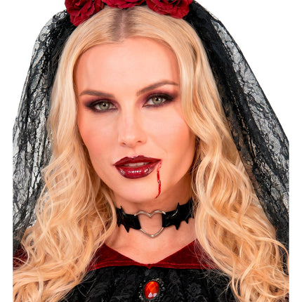 Halloween Bat Choker