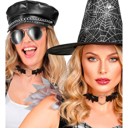 Halloween Bat Choker