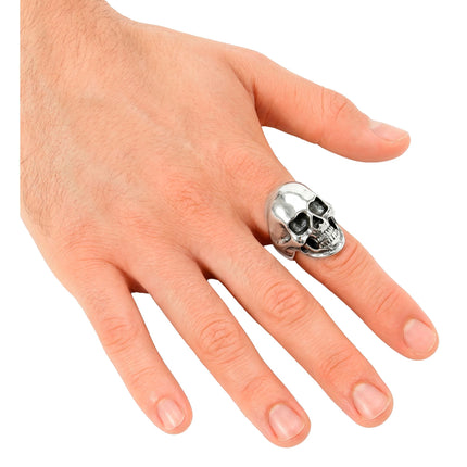 Halloween Ring: Shiny Skull