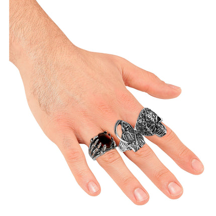 Halloween Ring Set, 3-Piece