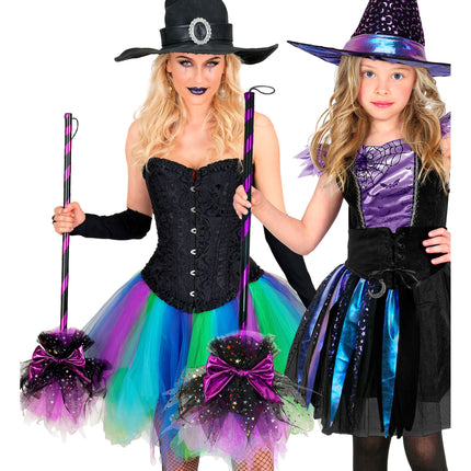 Halloween Witch's Broom, 85 cm