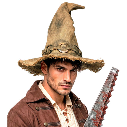 Halloween Witch's Hat, Brown