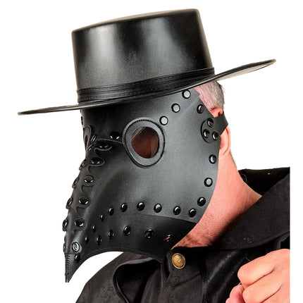 Halloween Mask: Black Plague Doctor