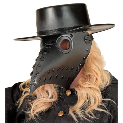 Halloween Mask: Black Plague Doctor