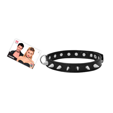 Halloween Choker, Black Spike
