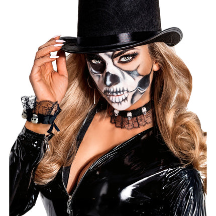 Halloween Jewelry Set: Choker and Bracelet