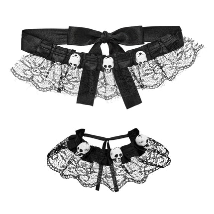 Halloween Jewelry Set: Choker and Bracelet