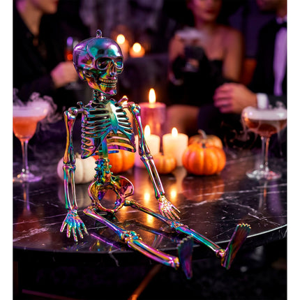 Halloween Rainbow Skeleton, 28 cm