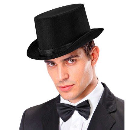 Halloween Top Hat, Black, 60 cm