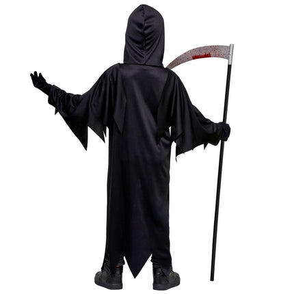 Neon Grim Reaper Halloween Costume for Kids