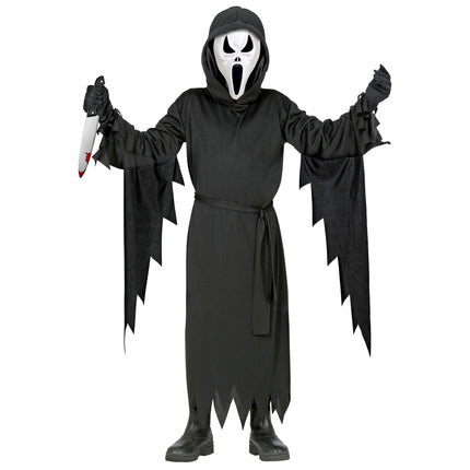Black Costume Child Ghost