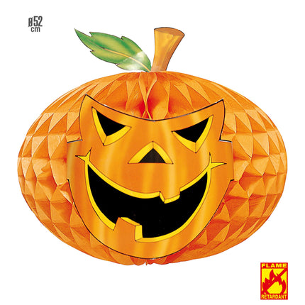 Halloween Honeycomb Pumpkin 52cm