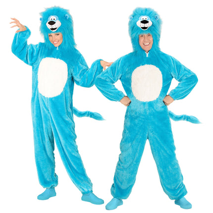 Lion Jumpsuit Turquoise 1.75m