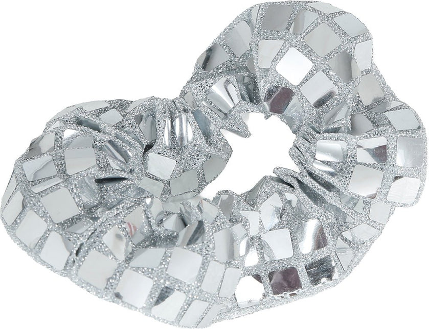 80s Zilveren Haarstrik van Fiestas Guirca koop je bij Partywinkel