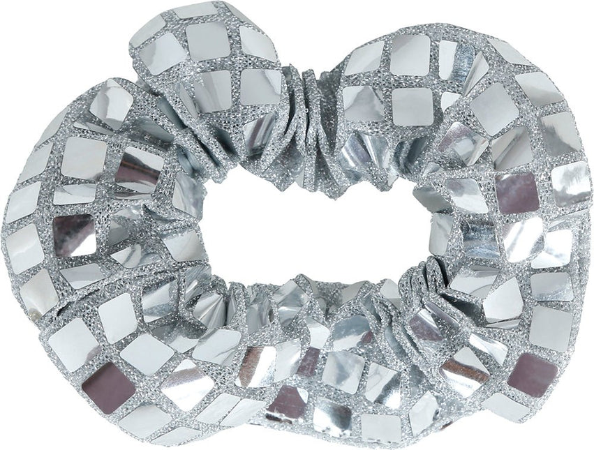 80s Zilveren Haarstrik van Fiestas Guirca koop je bij Partywinkel