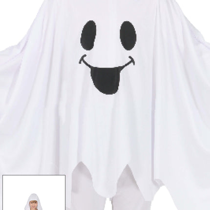 Halloween Poncho for Kids: Ghost