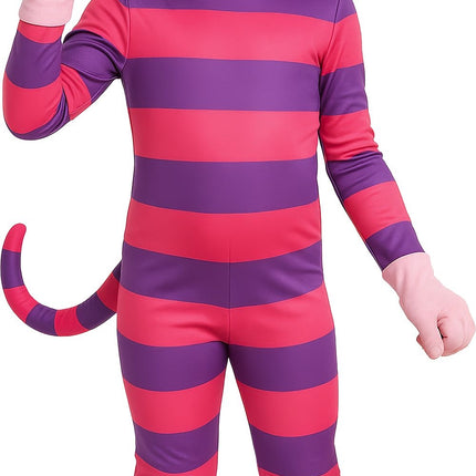 Halloween Costume: Purple and Pink Smiling Cat for Kids