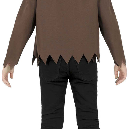 Green Monster Halloween Costume for Kids
