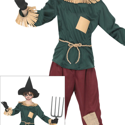 Halloween Costume: Colorful Children's Scarecrow