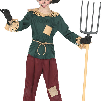 Halloween Costume: Colorful Children's Scarecrow