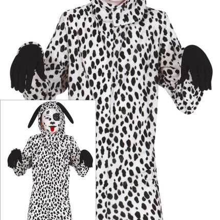 Dog Onesie Black White Child