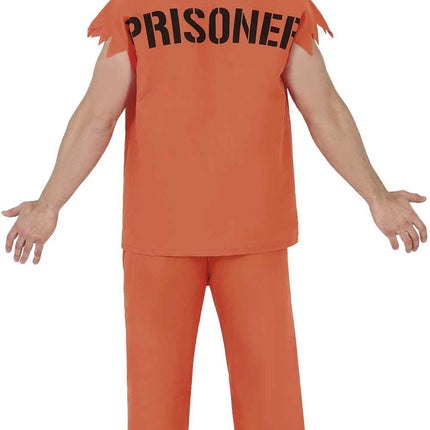 Men's Prisoner Halloween Costume