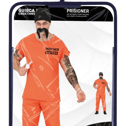 Men's Prisoner Halloween Costume