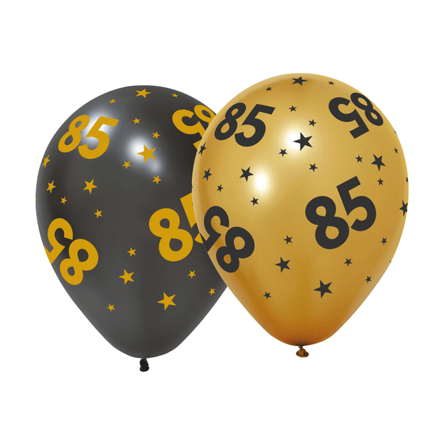 85 Jaar Ballonnen 31cm 6st van WeFiesta koop je bij Partywinkel