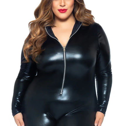 Black Catsuit Ladies Leg Avenue
